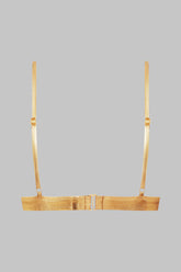 Metallisierter Triangel-BH 