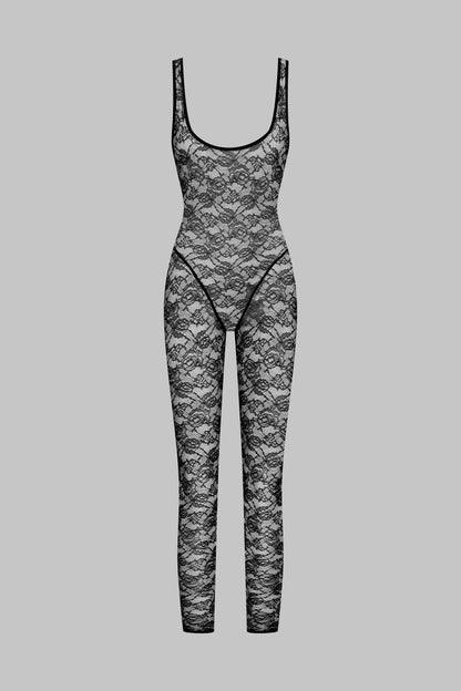 Jumpsuit mit offenem Rücken - Flashback