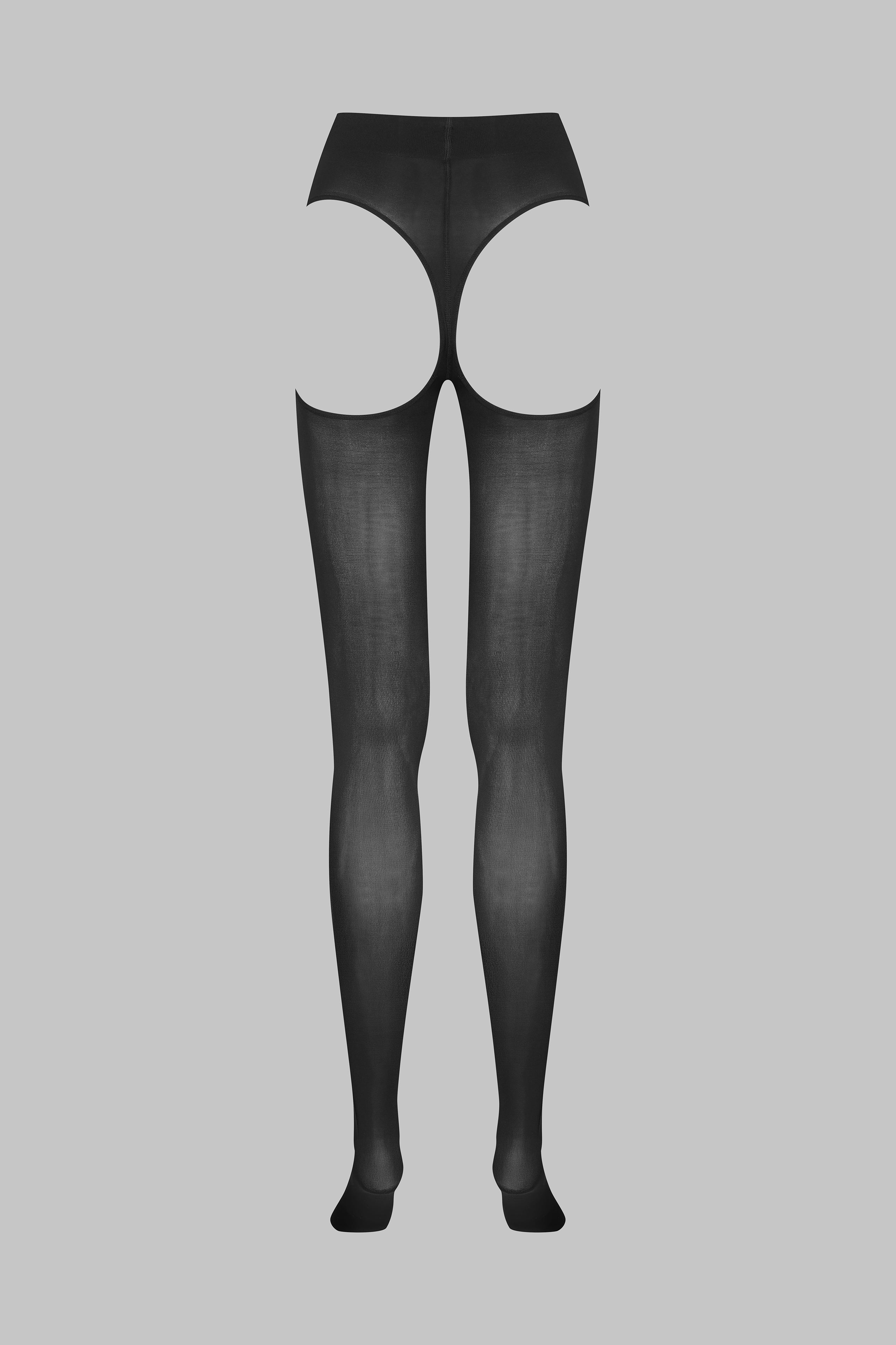 Offene Strumpfhose 70D - Schwarz - LEGWEAR