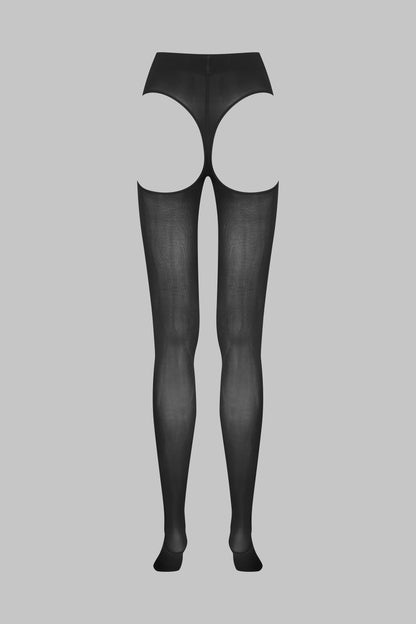 Offene Strumpfhose 70D - Schwarz - LEGWEAR