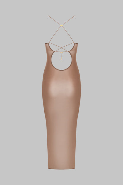 Midikleid mit offenem Rücken - French Kiss Light