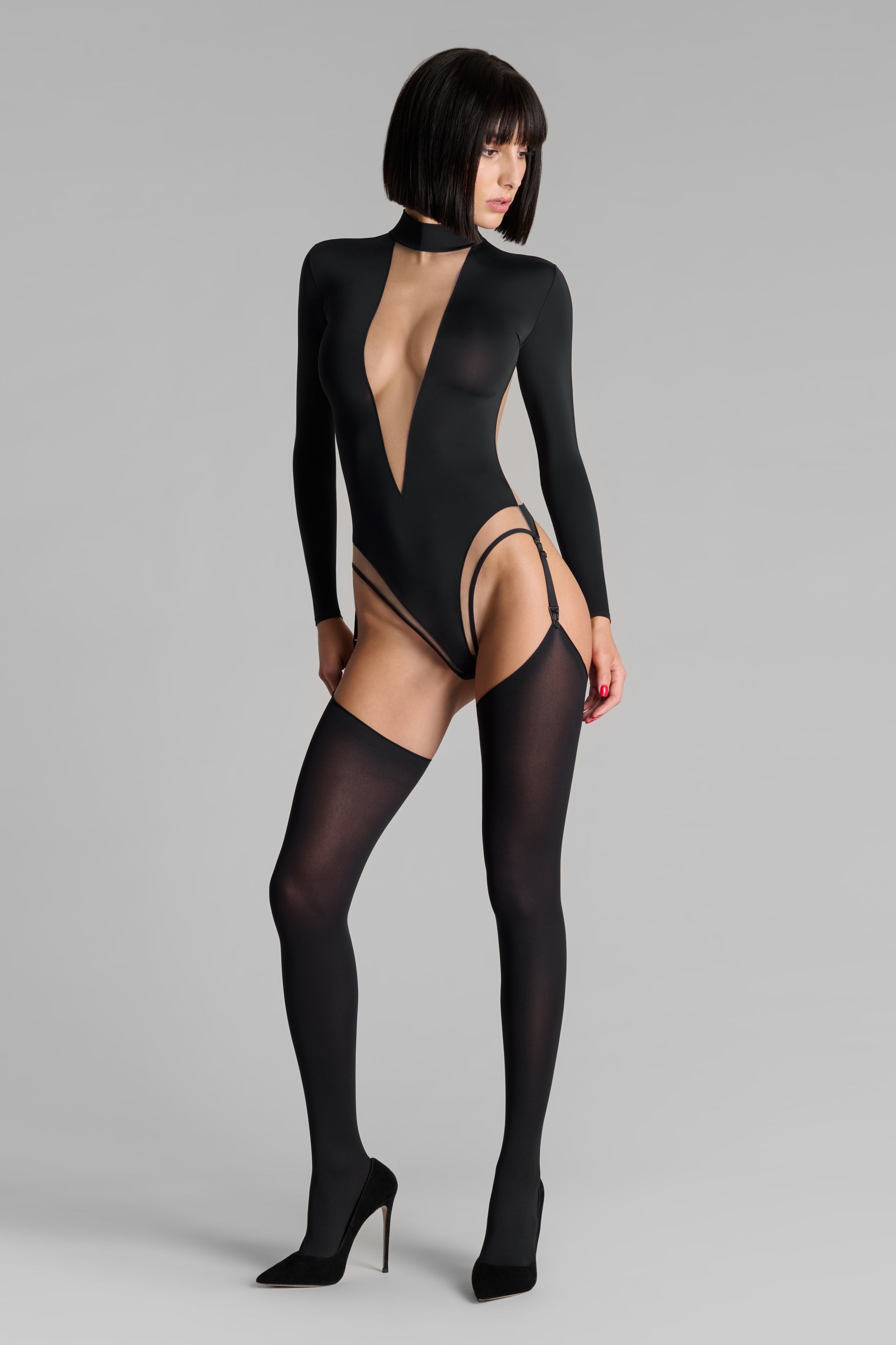 Body mit V-Ausschnitt - Pure Tentation