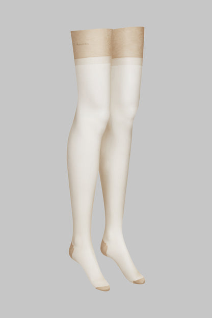 Nahtstrümpfe mit gerolltem Schnitt 15D - Legwear