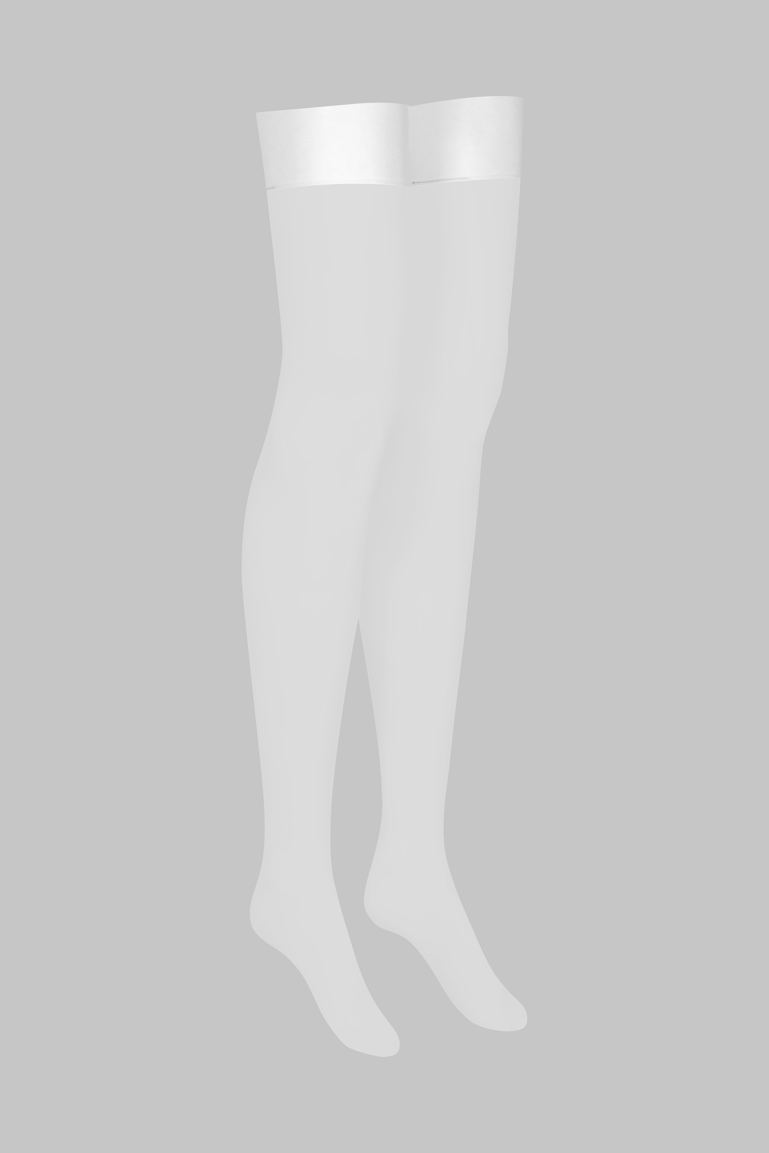 Nylonstrümpfe 15D - Weiß - Legwear