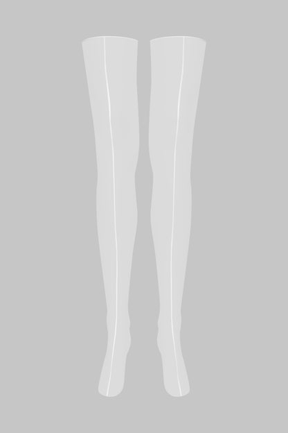 Strümpfe mit 2 Nähten gerolltem Schnitt 10D - Legwear