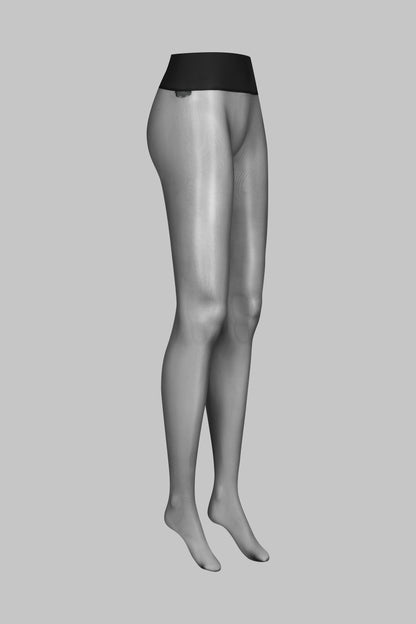 Strumpfhose Seamless Signature 20D - Schwarz - Legwear