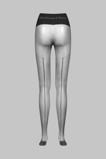 Nahtstrumpfhose Seamless Signature 20D - Schwarz - Legwear