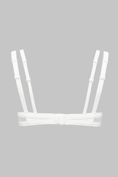 Balconette-BH mit Harness - Pure Tentation