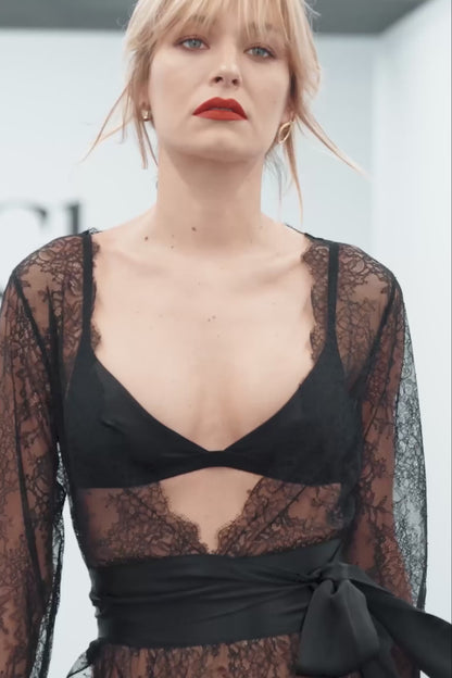 Langes Wickelkleid - Rendez-Vous Privat