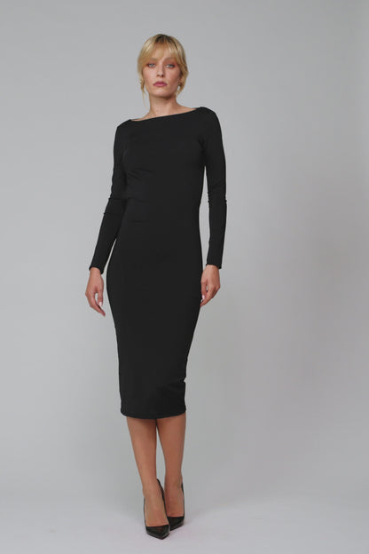 019 Neckholder Kleid - Le Vestiaire