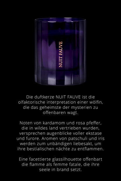 Duftkerze Chypre noten - Nuit Fauve