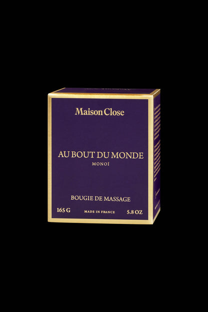 Massagekerze - Monoï - Au Bout du Monde