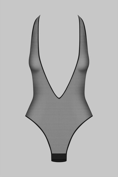 String-Body mit V-Ausschnitt - L&