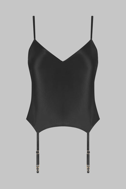 Tanktop mit Strumpfhaltern - Rendez-Vous