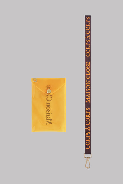 Täschchen mit Keychain - Corps à Corps Neon